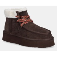  μπότες χιονιού σουέτ answear.lab