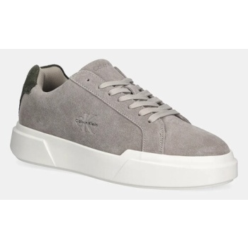 δερμάτινα sneakers calvin klein chunky