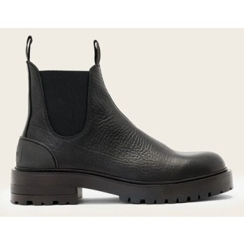 δερμάτινες μπότες τσέλσι allsaints