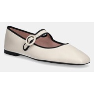  δερμάτινες μπαλαρίνες pretty ballerinas camille