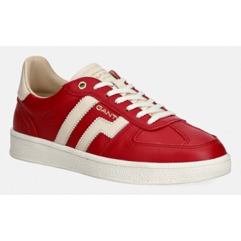 δερμάτινα sneakers gant cuzima