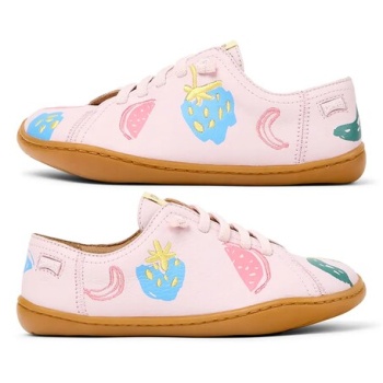 παιδικά δερμάτινα sneakers camper peu