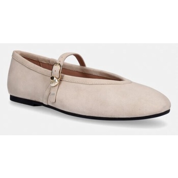 μπαλαρίνες σουέτ love moschino