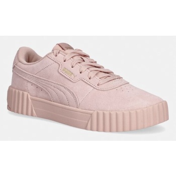 σουέτ sneakers puma carina 3.0