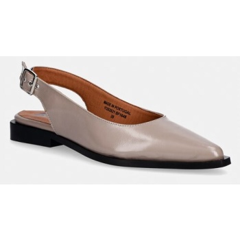 bianco μπαλαρίνες δερμάτινες biavictoria