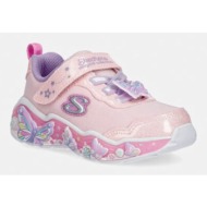  skechers s lights lil butterfly bliss αθλητικά παιδικά