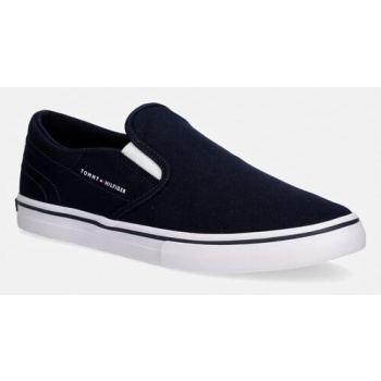 tommy hilfiger vulc core slip on πάνινα