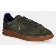 sneakers polo ralph lauren mdrn trn 200  σουέτ