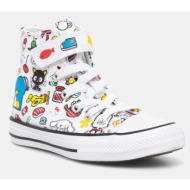  converse chuck taylor all star 1v hello kitty πάνινα παιδικά