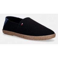  tommy hilfiger εσπαντρίγιες ανδρικές core hilfiger espadrille textile