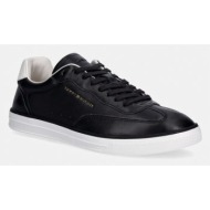  tommy hilfiger th lo lux lth sneakers ανδρικά δερμάτινα
