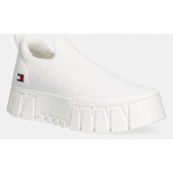  tommy jeans tjw chunky knit sneaker sneakers γυναικεία