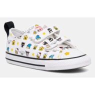  converse chuck taylor all star 2v hello kitty πάνινα sneakers παιδικά
