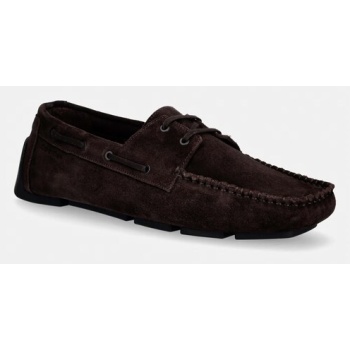 calvin klein μοκασίνια ανδρικά σουέτ