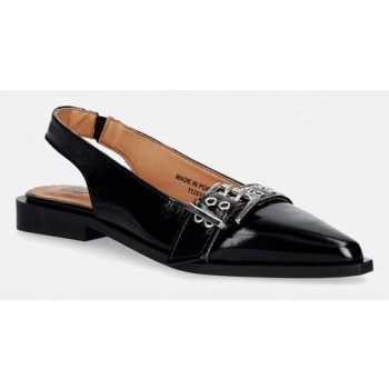 bianco μπαλαρίνες δερμάτινες biavictoria