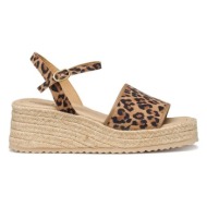  geox εσπαντρίγιες σε σφήνα γυναικεία δερμάτινες d alemeria