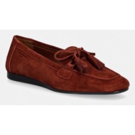  vagabond shoemakers μοκασίνια γυναικεία σουέτ hillary