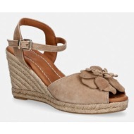  billi bi εσπαντρίγιες σε σφήνα γυναικεία nubuck