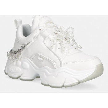 buffalo binary chain pearl sneakers