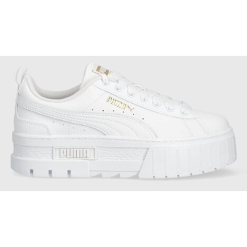 παιδικά δερμάτινα sneakers puma mayze