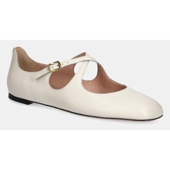 δερμάτινες μπαλαρίνες bally