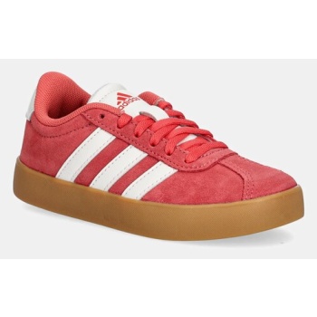 παιδικά sneakers σουέτ adidas vl court