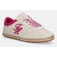  tommy hilfiger th heritage rope sneaker πάνινα sneakers γυναικεία