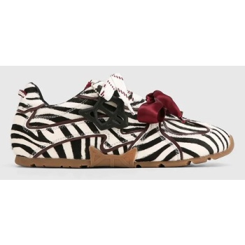 naked wolfe adored zebra pony sneakers