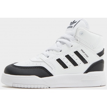 adidas drop step mid wht/blk$