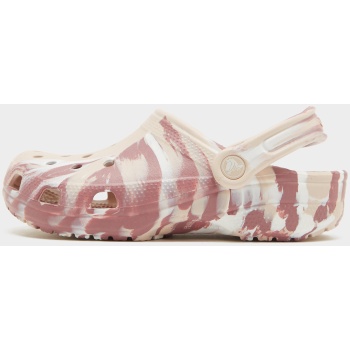 crocs classic marbled clog k