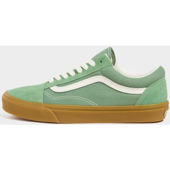 vans old skool green/gum