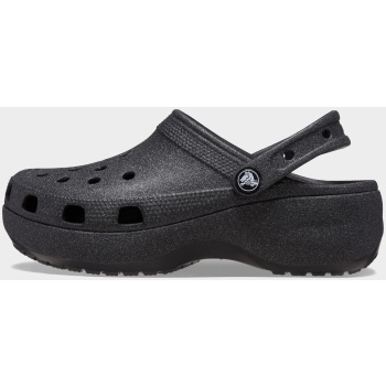 crocs w classic platform glitter clog