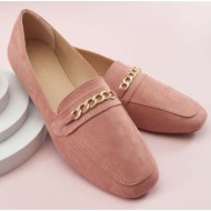  sinsay - loafers - θαμπο ροζ