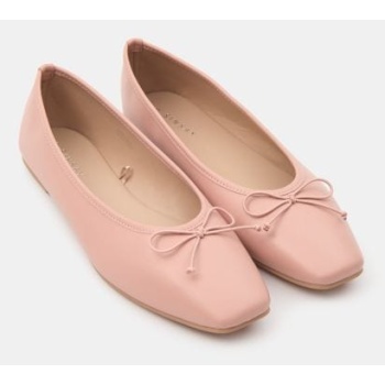 sinsay - μπαλαρίνες - ροζ παστελ