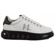  karl lagerfeld παπουτσια sneakers kapri kushion mono rivels mens λευκο