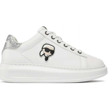 karl lagerfeld παπουτσια sneakers ασημι