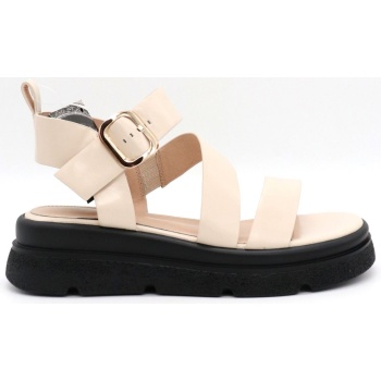 v 19.69 παπουτσια πεδιλα λουρακια mπεζ σε προσφορά