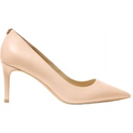  michael kors παπουτσια γοβeς αlina flex pump logo mπεζ