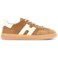 hogan παπουτσια sneakers cool allacciato h μπεζ