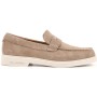 karl lagerfeld παπουτσια loafer kori suede μπεζ