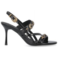  pinko πεδιλα vanda 01 -sandal abrasivate μαυρα