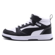 puma rebound v6 mid ac- ps sneakers (393832 01)