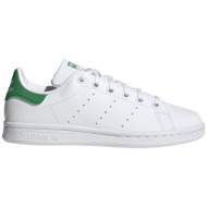  adidas παιδικά παπούτσια stan smith j λευκό / πράσινο