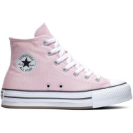  converse εφηβικά platform sneakers chuck taylor all star eva lift canvas ροζ