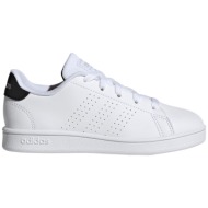  adidas advantage k εφηβικά economy λευκά sneakers
