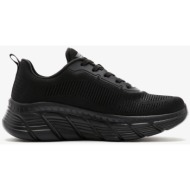 skechers bobs γυναικεία engineered knit αθλητικά παπούτσια μαύρα