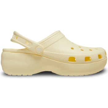 crocs platform γυναικείο σαμπό κίτρινο σε προσφορά