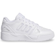  adidas midcity low γυναικεία δερμάτινα sneakers λευκά