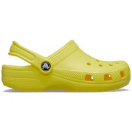  crocs classic clog βρεφικά κίτρινα ανατομικά πέδιλα