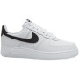 nike air force 1 `07 ανδρικά παπούτσια sneakers λευκό/μαύρο